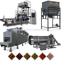 High Quality Twin Screw Extruder Pet Dog Cat Food Production Line Cat Food Production Machine